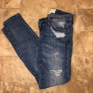 Current/Elliott Ripped Jeans
